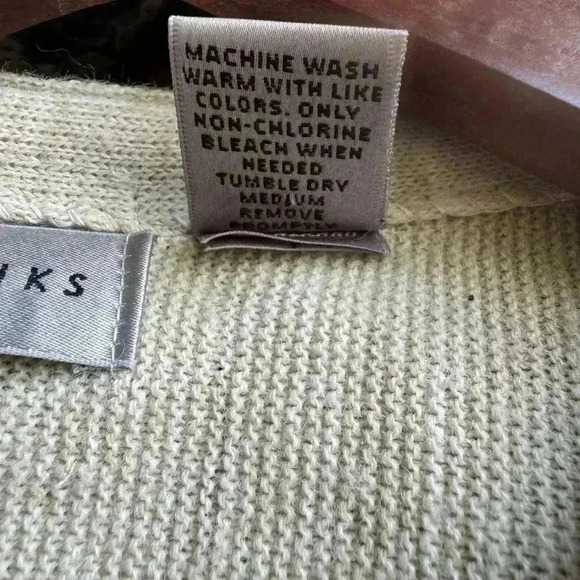 Cypress Links cream cardigan woman’s M - Picture 2 of 8